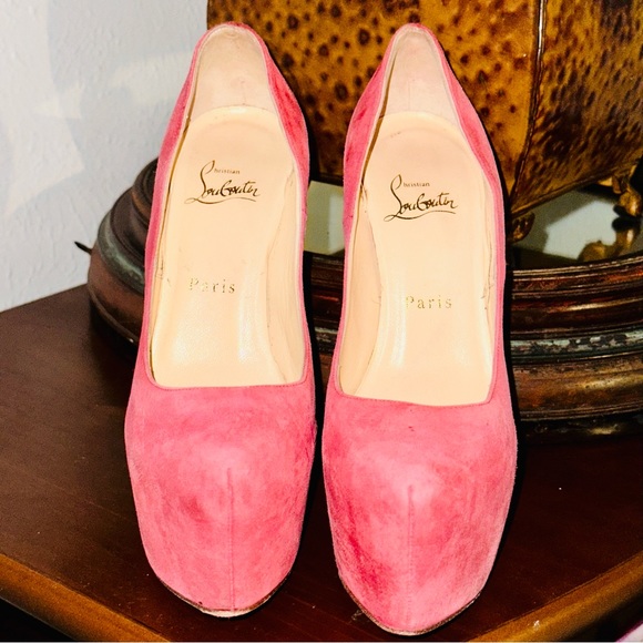 CHRISTIAN LOUBOUTIN 🩷 “Pink Suede Daffodile” - Picture 11 of 13